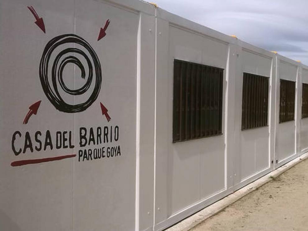 La Casa del barrio de Parque Goya, en una imagen de archivo.