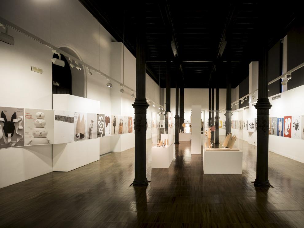 Exposición de Isidro Ferrer en el Paraninfo.