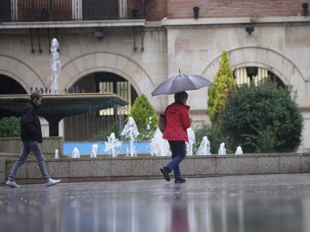 En la provincia de Teruel, por el contrario, ha llovido el doble de lo habitual.