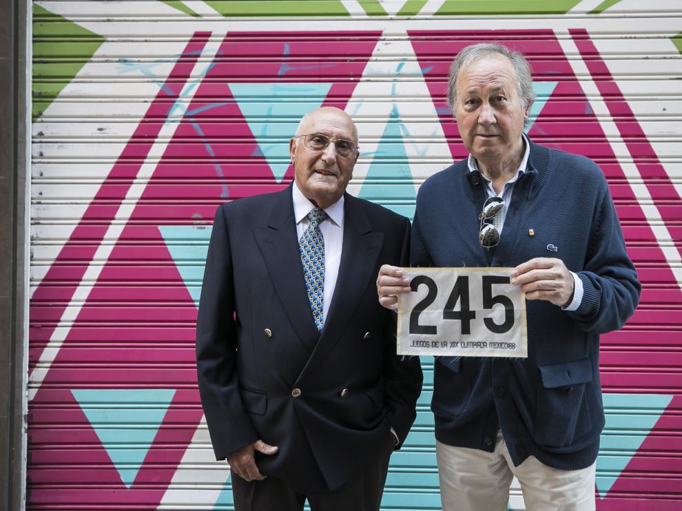 Luis García Vergel y Luis Garriga compitieron en México en tiro olímpico y atletismo (salto de altura)