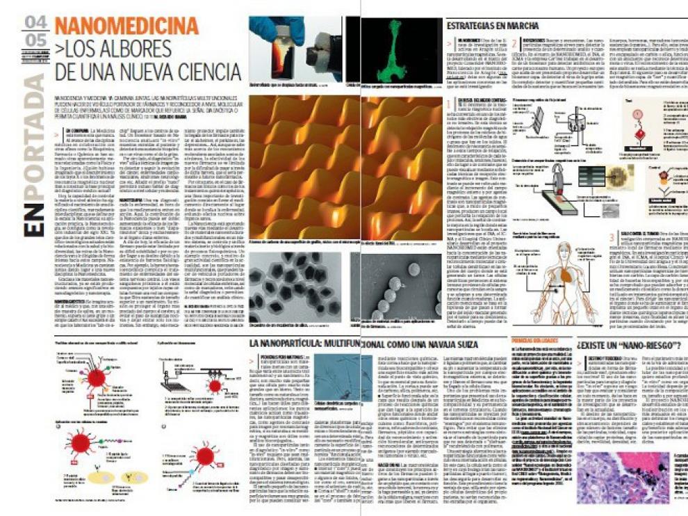 Este reportaje de Ricardo Ibarra publicado en 2007 y dedicado a la prometedora nanomedicina fue finalista de los Premios Boehringer Ingelheim al Periodismo en Medicina