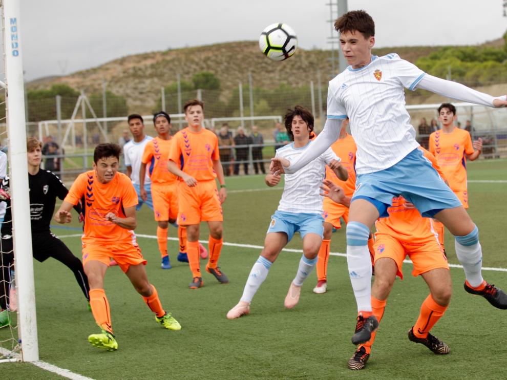 Fútbol. Cadete- Real Zaragoza vs. Ebro.