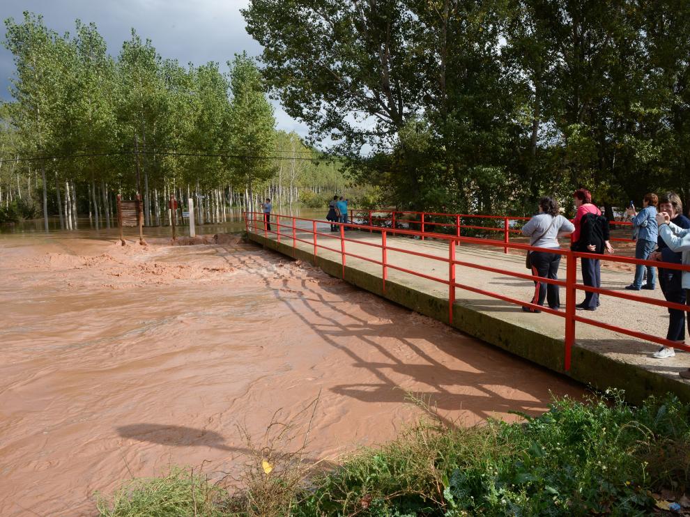 Río Alfambra a su paso por Villalba Baja.