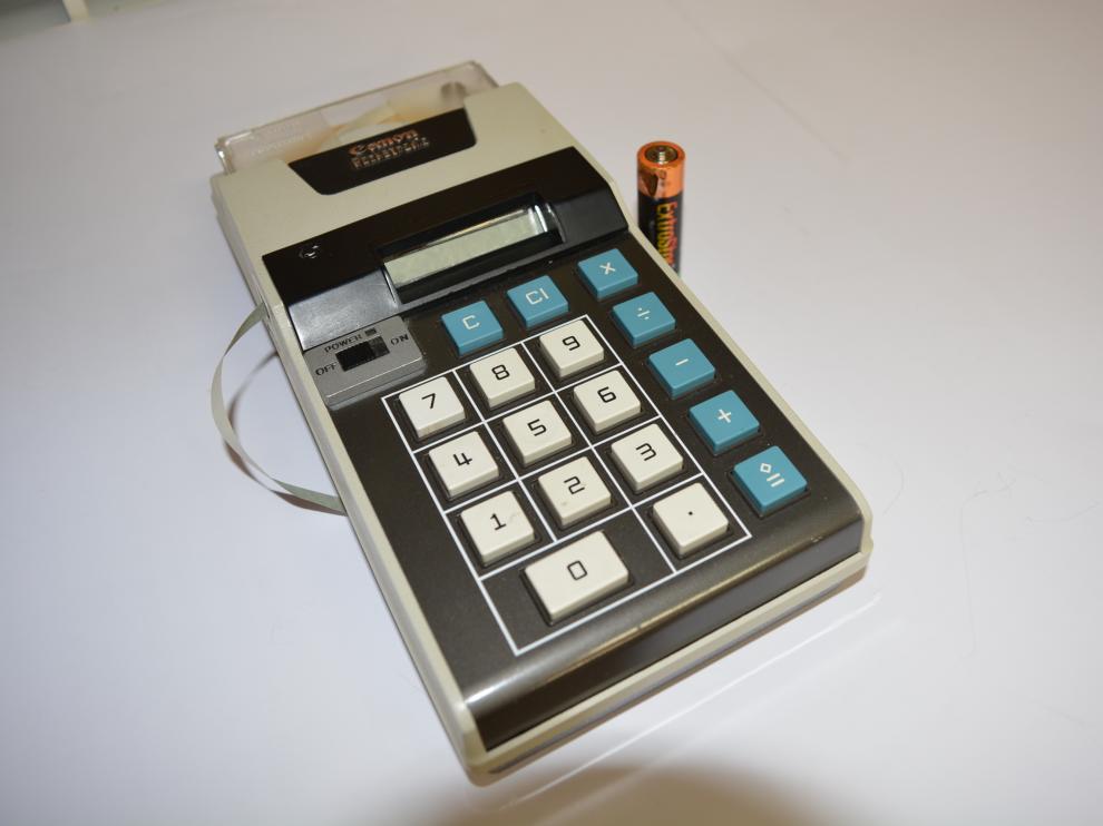 La Pocketronic, de Canon, una enorme 'miniaturización' (1969)