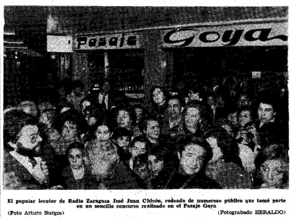 A mediados de los 70 el pasaje Goya era un gran centro comercial de éxito