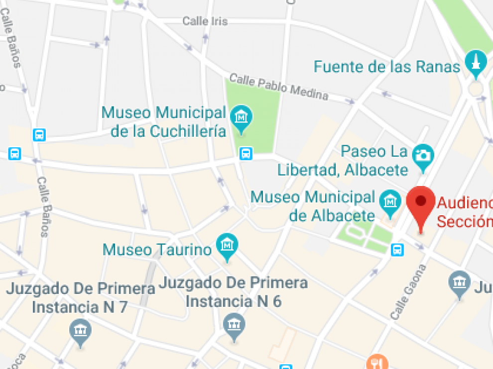 El juicio comenzó este martes en la Audiencia Provincial de Albacete.