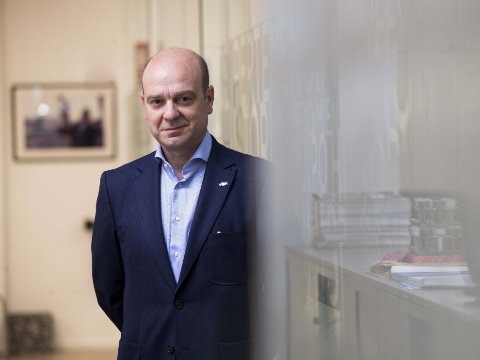 Santiago Morón, presidente de Vox en Zaragoza