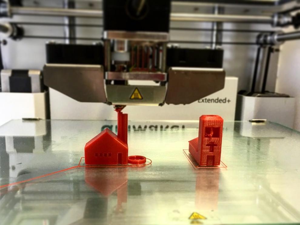 Modelo de impresora 3D.