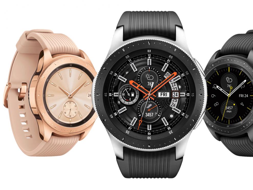Galaxy Watch, disponible en tres colores y dos tamaños