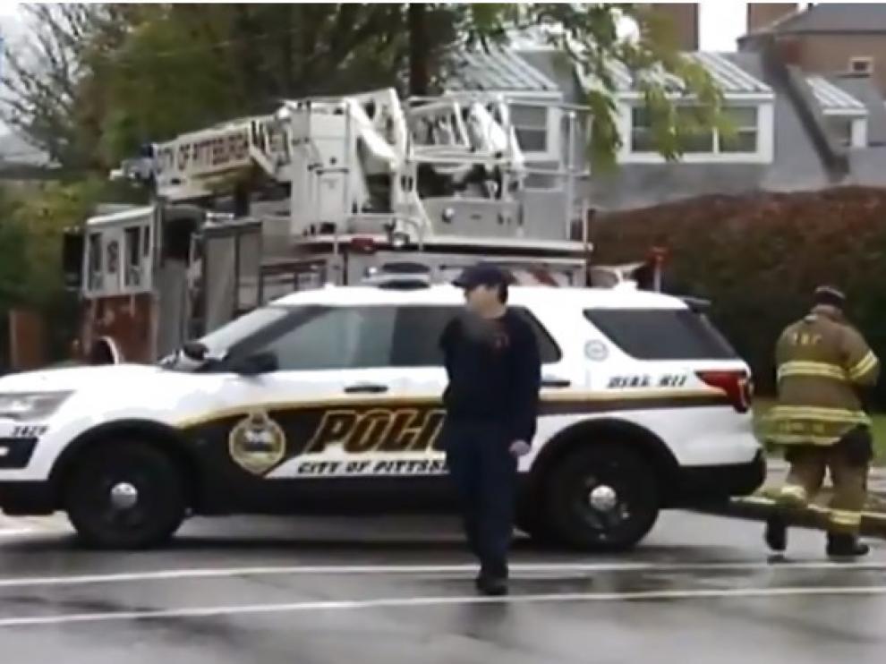 Varios muertos en un tiroteo en una sinagoga de Pittsburgh.
