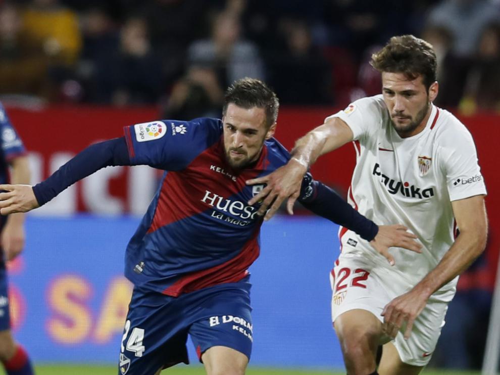 Las mejores imágenes del partido Sevilla - SD Huesca
