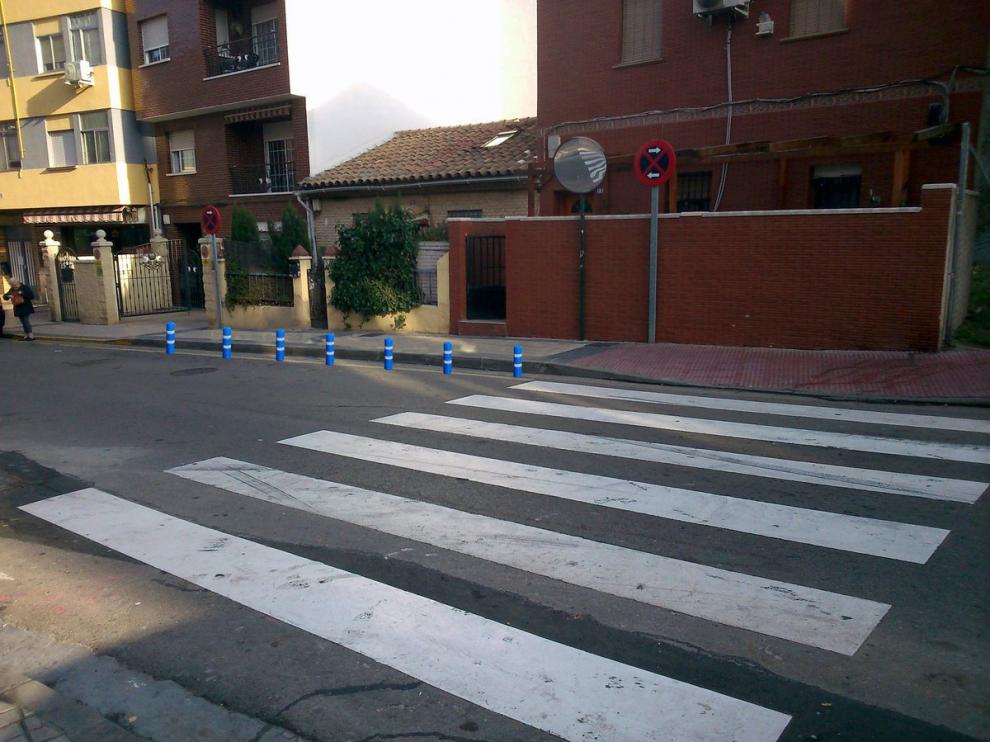 Bolardos en Torrero