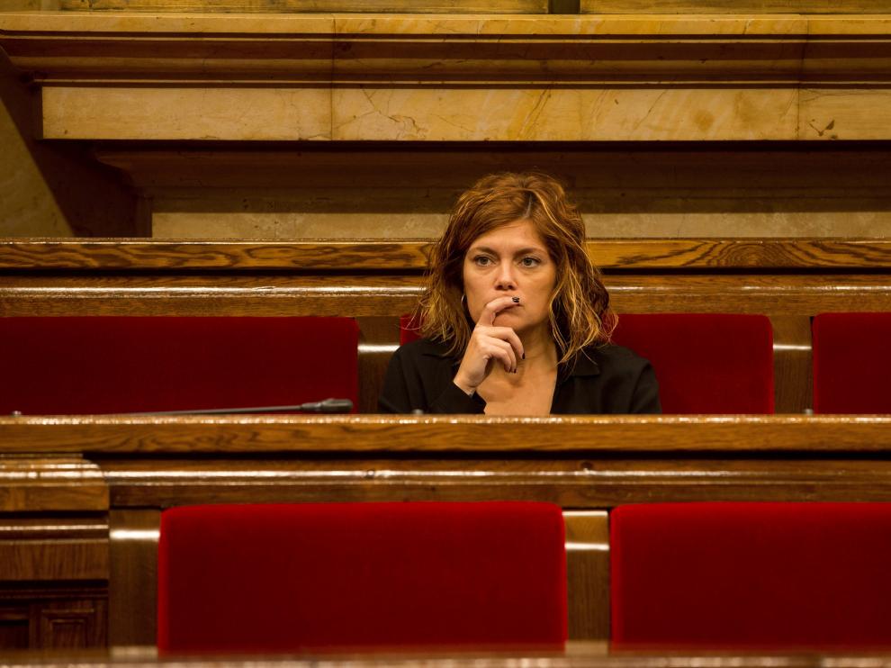 Elisenda Alamany ha anunciado este lunes que renuncia a su cargo como portavoz de Catalunya en Comú-Podem