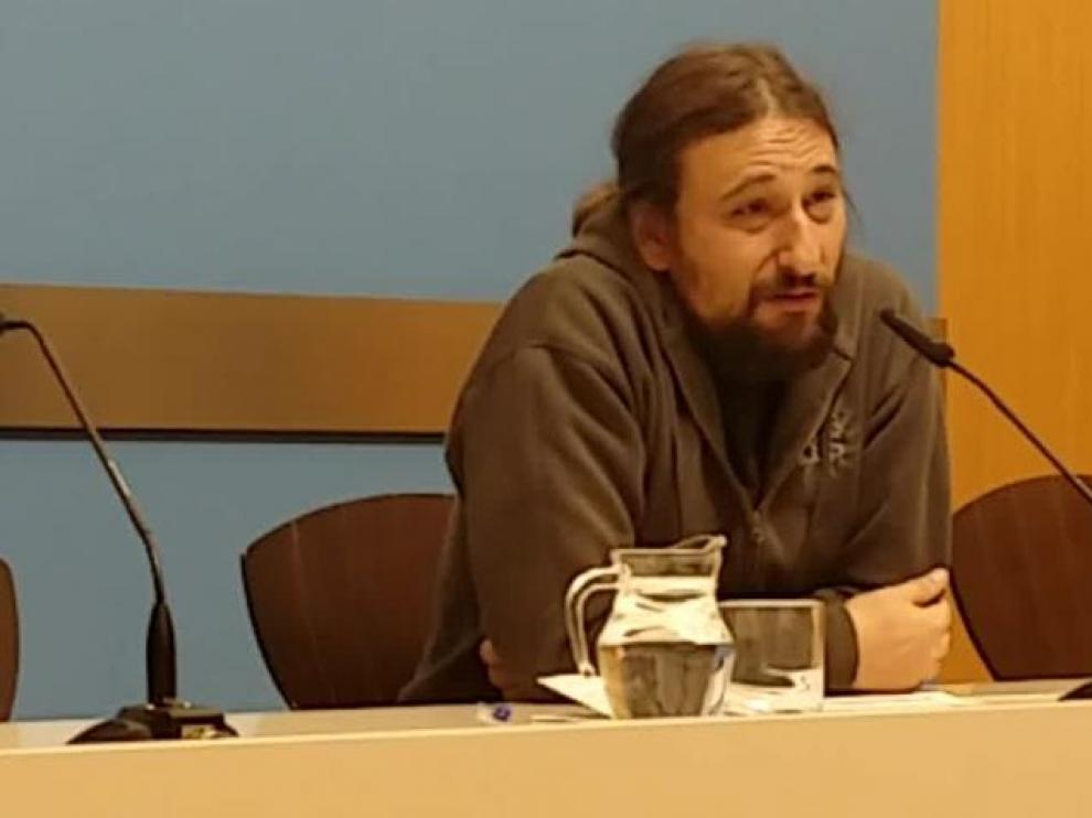 El concejal de Vivienda del Ayuntamiento de Zaragoza, Pablo Híjar.
