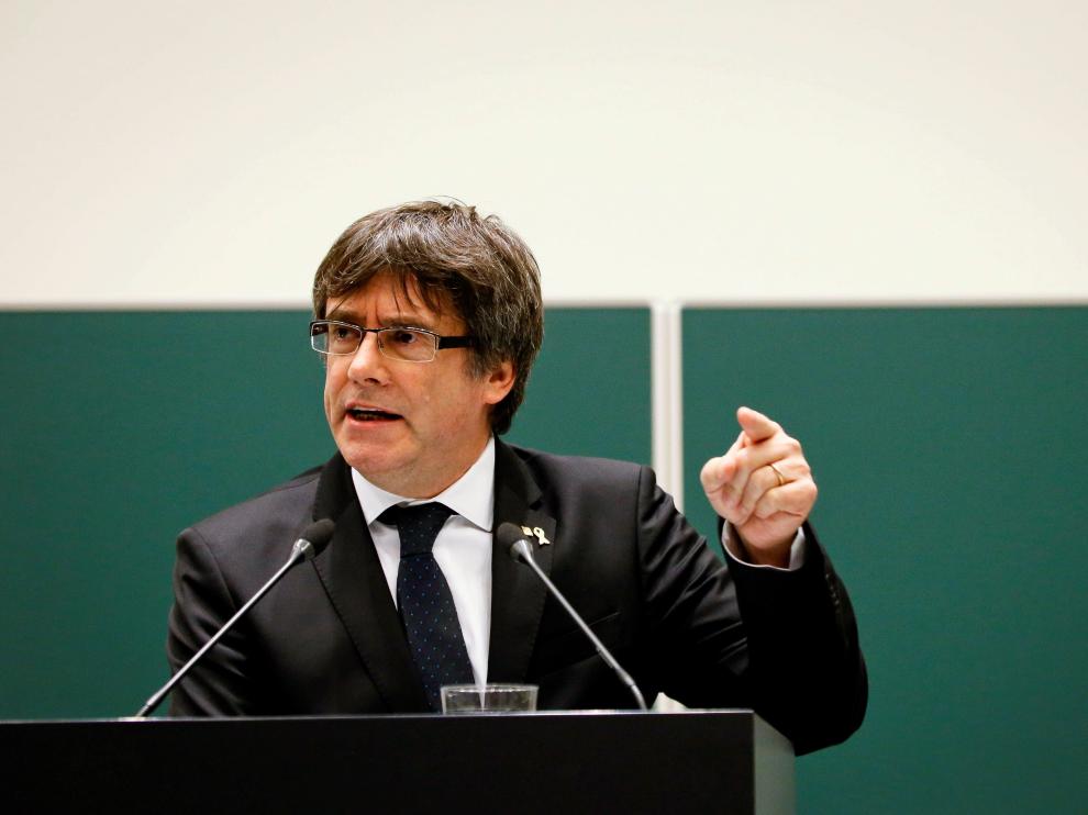 El expresidente de la Generalitat de Cataluña, Carles Puigdemont.