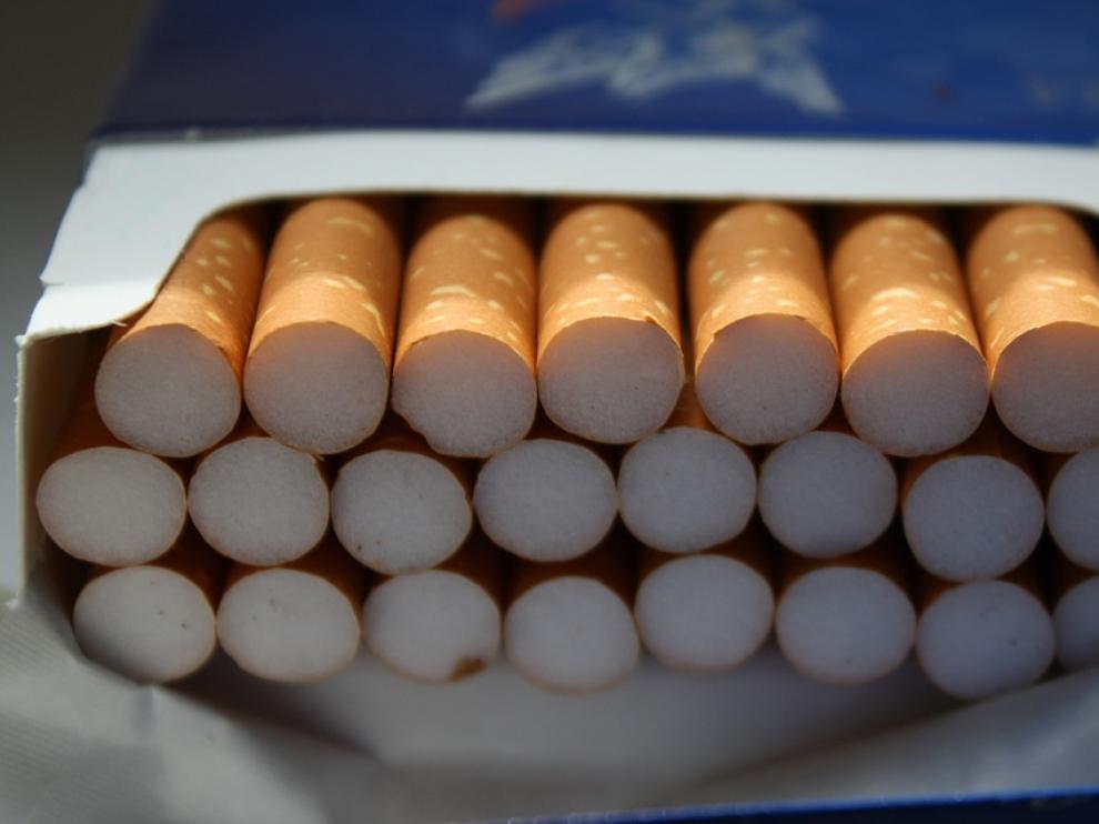 .Cagetilla de cigarrillos