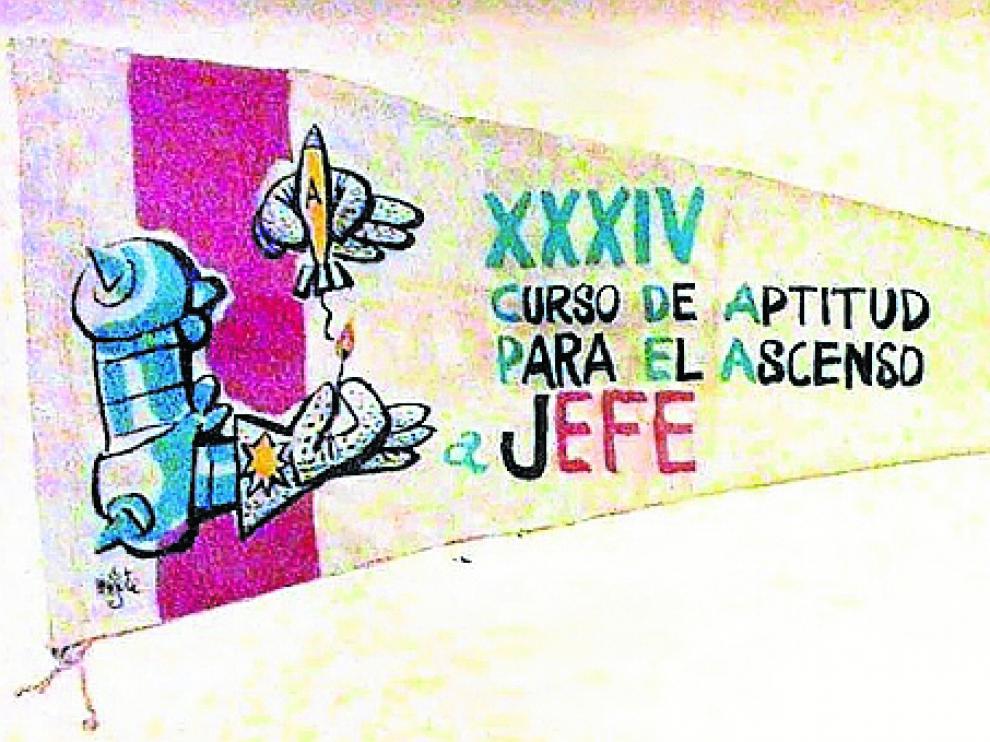 El regalo con el sello del humorista gráfico.