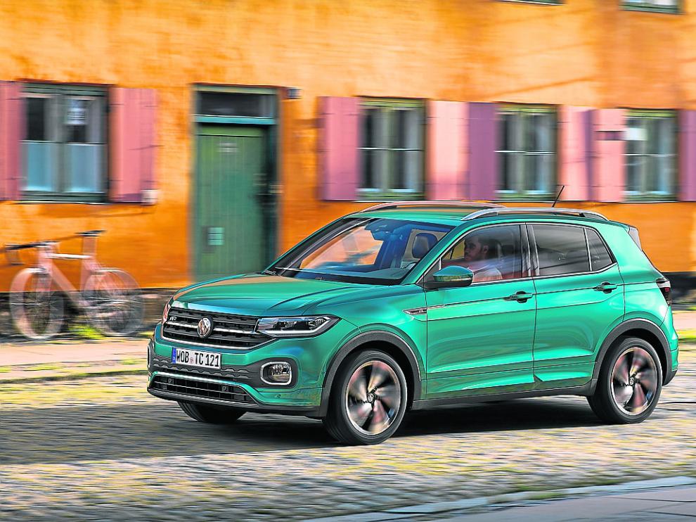 El nuevo SUV pequeño del fabricante alemán, el Volkswagen T-Cross.