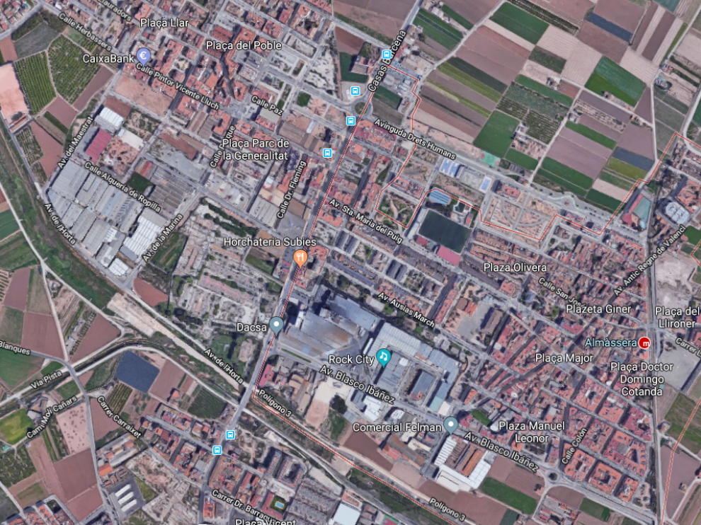 Los hechos tuvieron lugar en la localidad valenciana de Almácera.