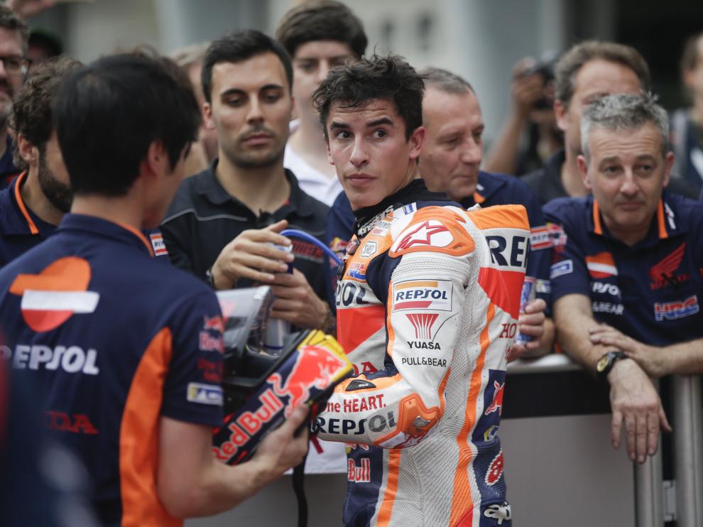 La sanción de Marc Márquez impide la triple pole española en Sepang