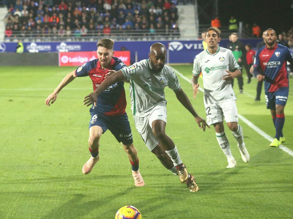 Huesca-Getafe en El Alcoraz.