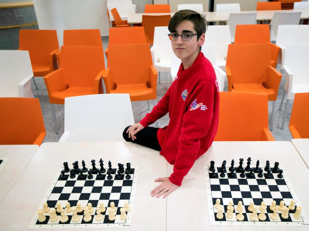 Pedro Ginés, campeón del Mundo sub14 de ajedrez.