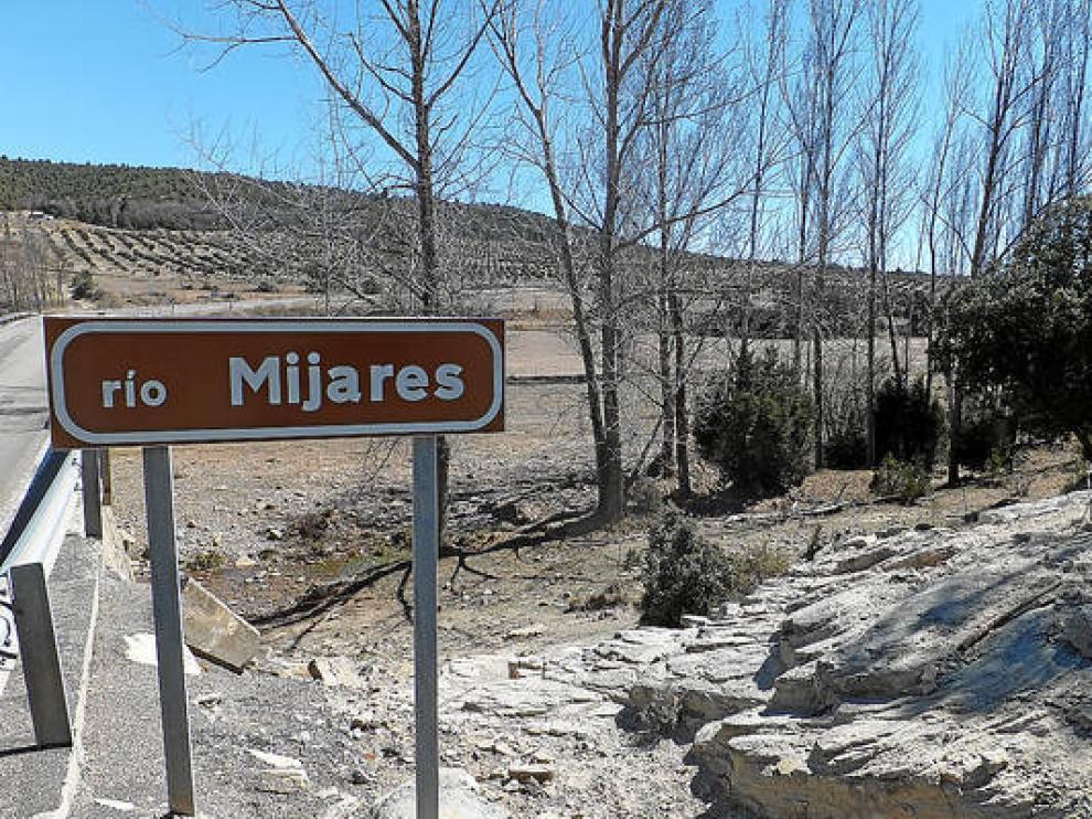 El río Mijares, a su paso por la comarca de Gúdar-Javalambre.