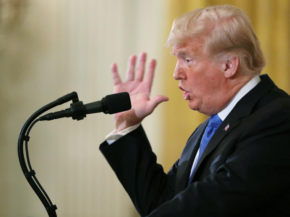 Donald Trump en una imagen de archivo.
