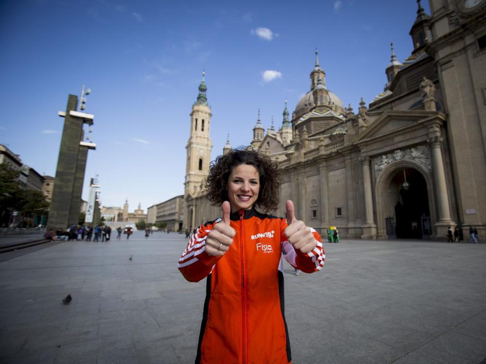 Alicia Pérez recibirá el premio a la mejor atleta aragonesa del año.