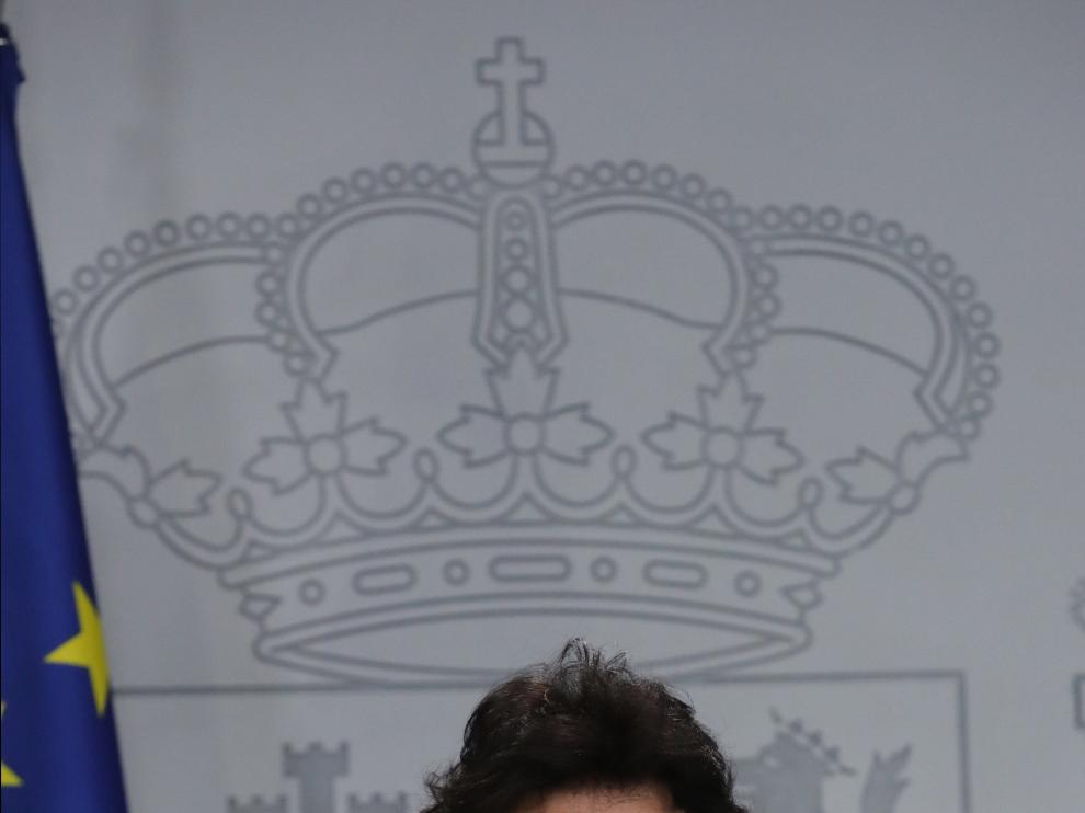 La portavoz del Gobierno, Isabel Celaá.