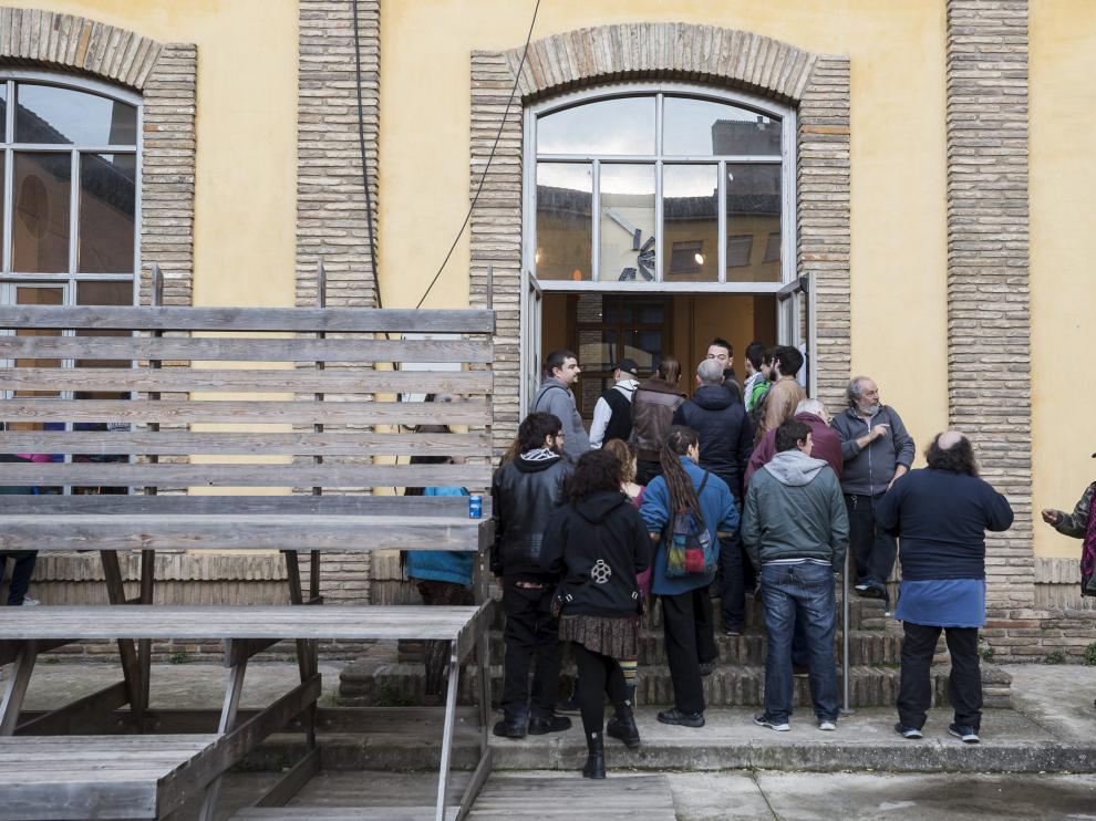 Un acto celebrado en el centro social luis Buñuel.