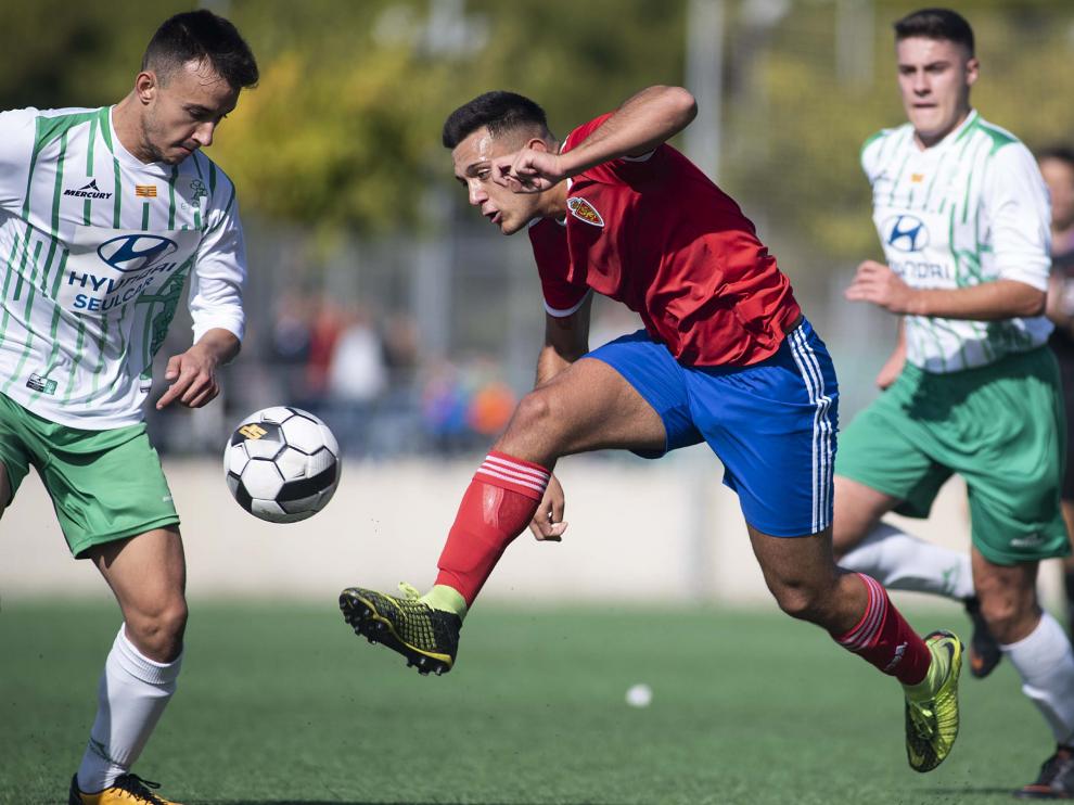El Real Zaragoza logró la victoria en el derbi ante El Olivar