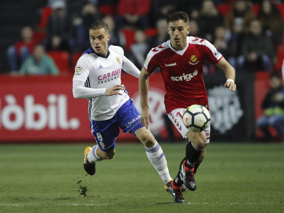 Nástic de Tarragona-Real Zaragoza, temporada 2017-2018.