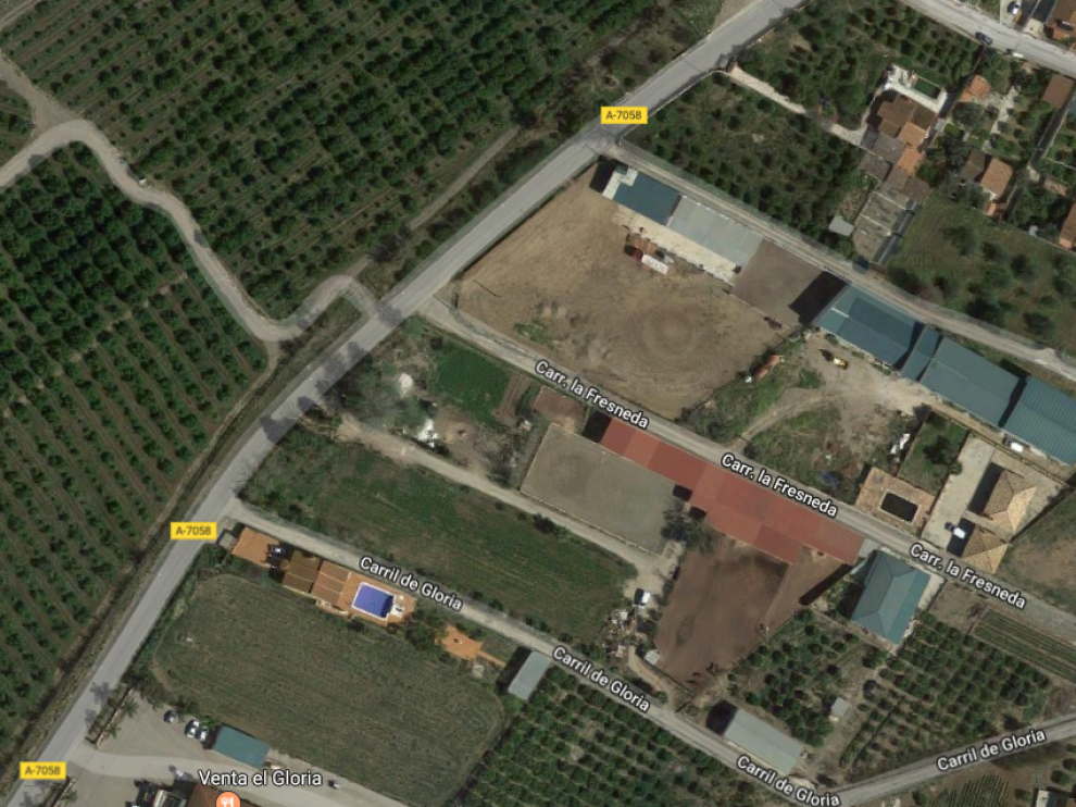 El incendio se ha producido en una vivienda de la carretera de La Fresneda en Málaga.