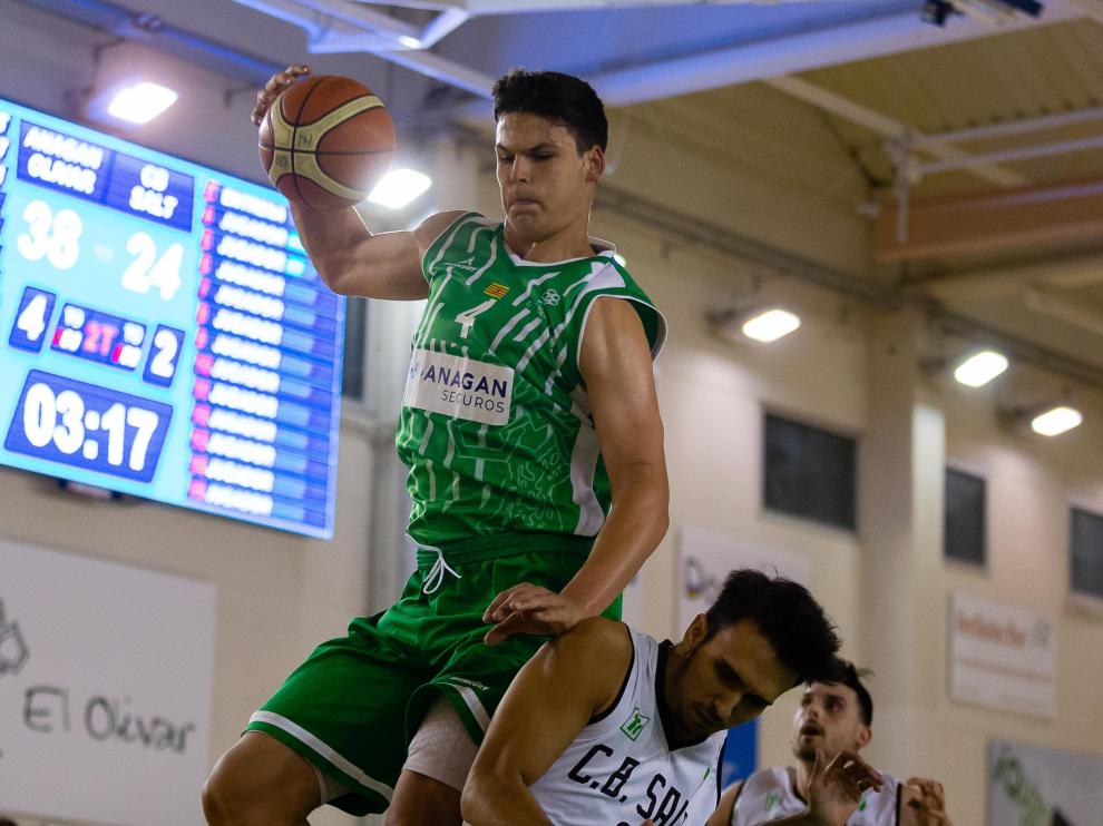 Baloncesto. Liga EBA- Anagan El Olivar vs. Saltem.