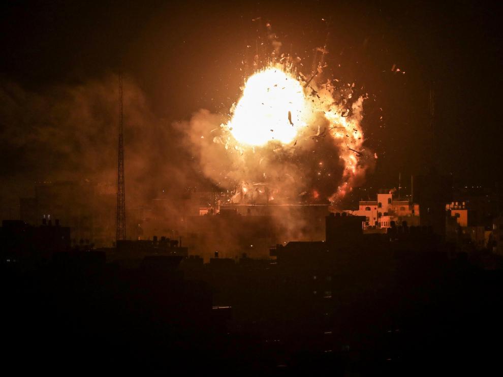 Al menos siete combatientes murieron en Gaza por ataques aéreos islaelíes.