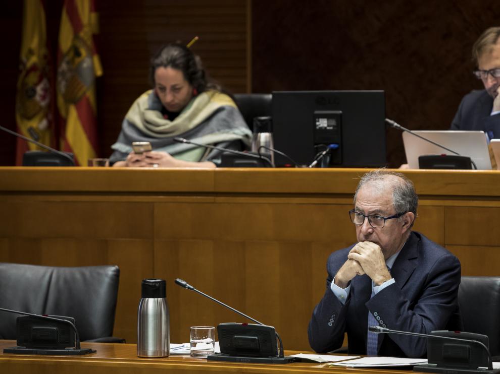 Fernando Gimeno, durante una comparecencia en las Cortes.