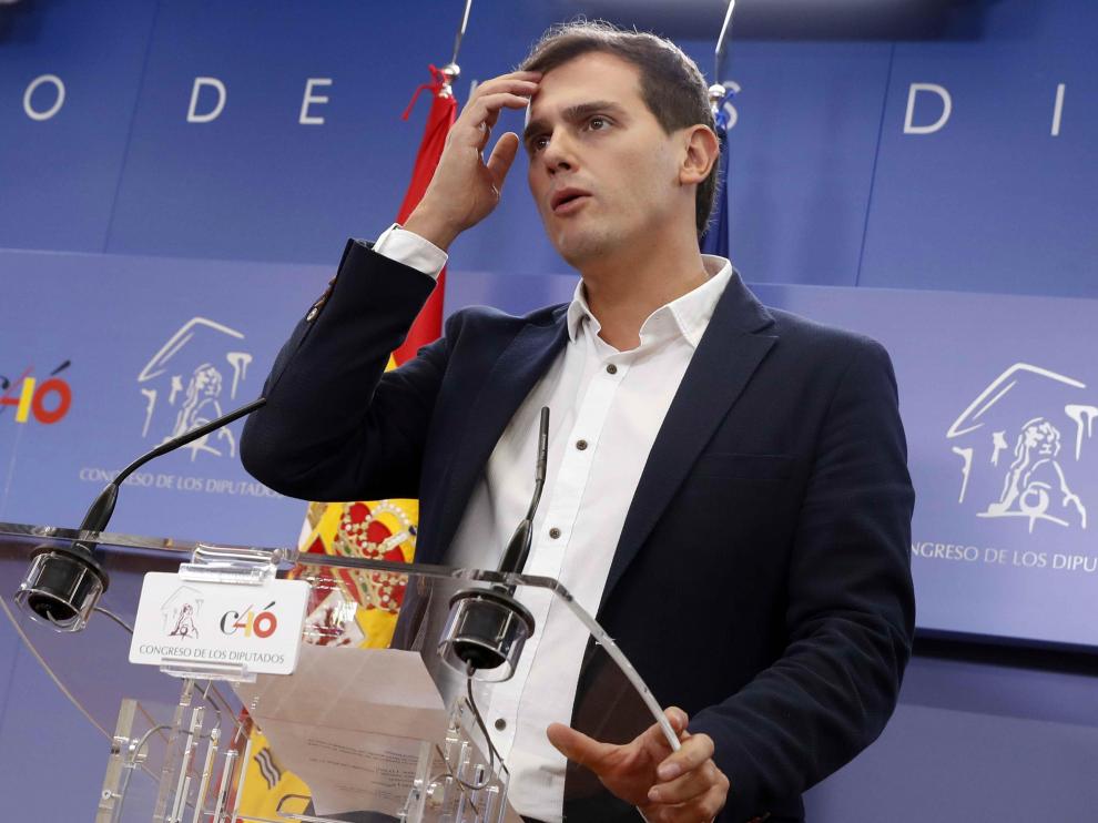 El líder de Ciudadanos Albert Rivera