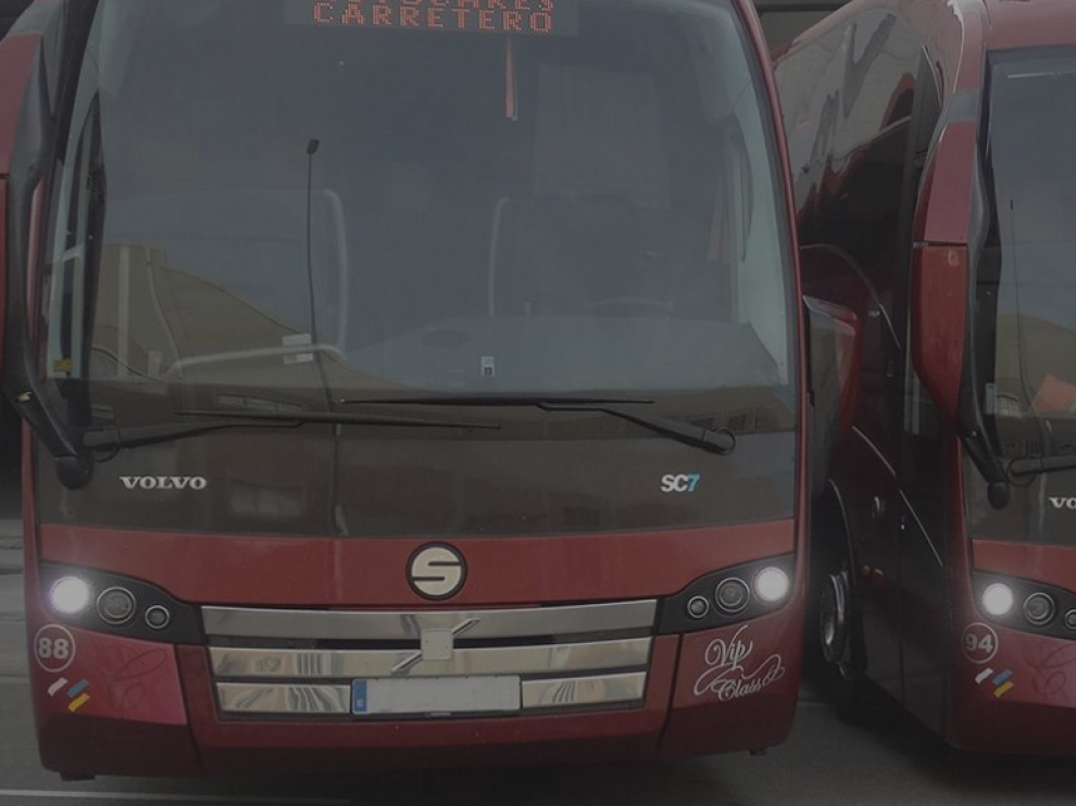 Autobuses de Autocares Carretero.