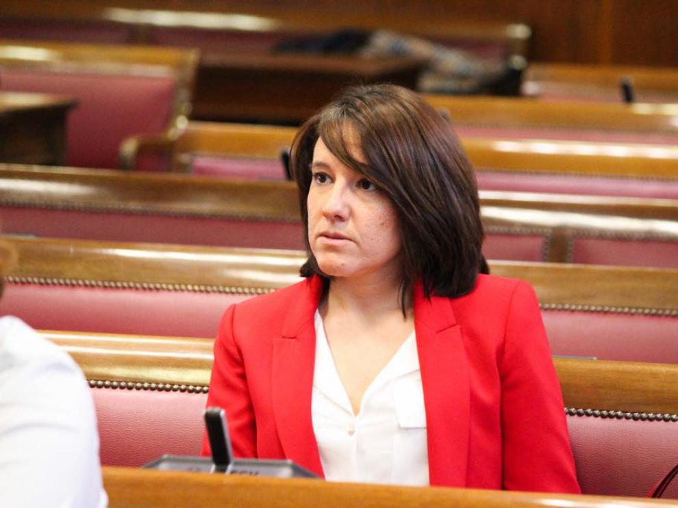 La senadora del PP por Teruel Raquel Clemente.