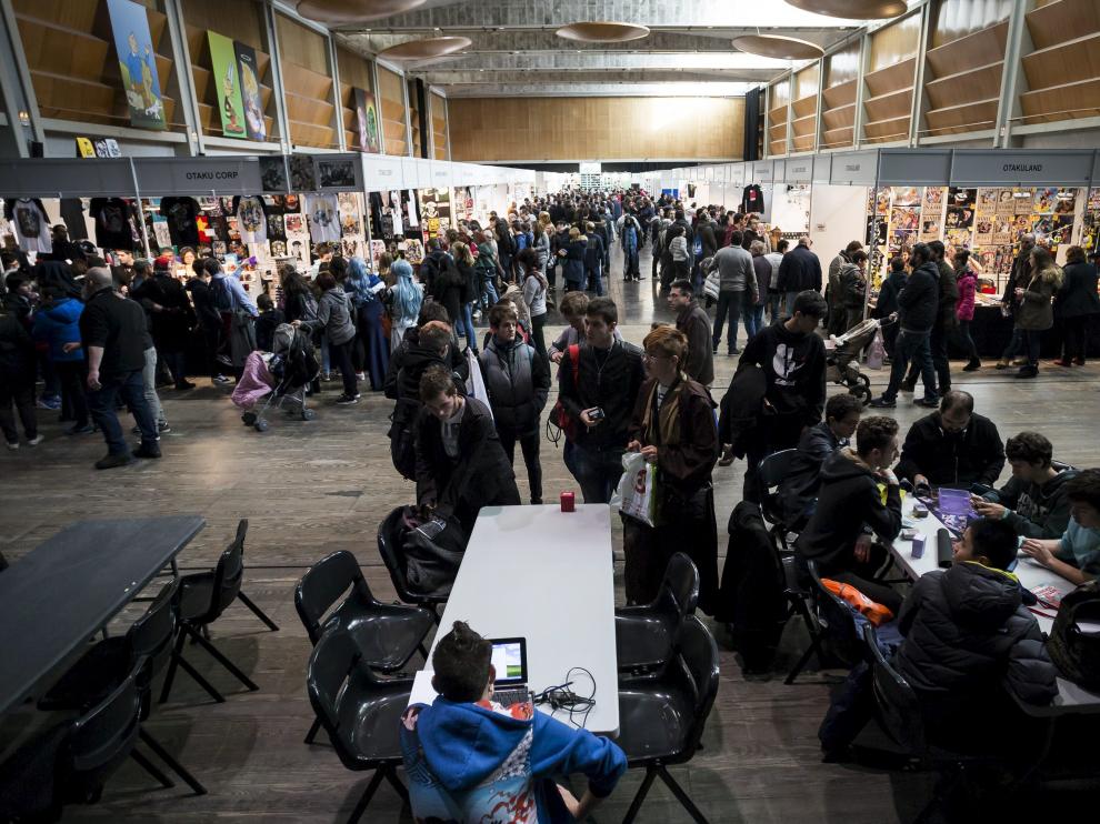El salón del cómic del año pasado tuvo un gran éxito de afluencia de público.