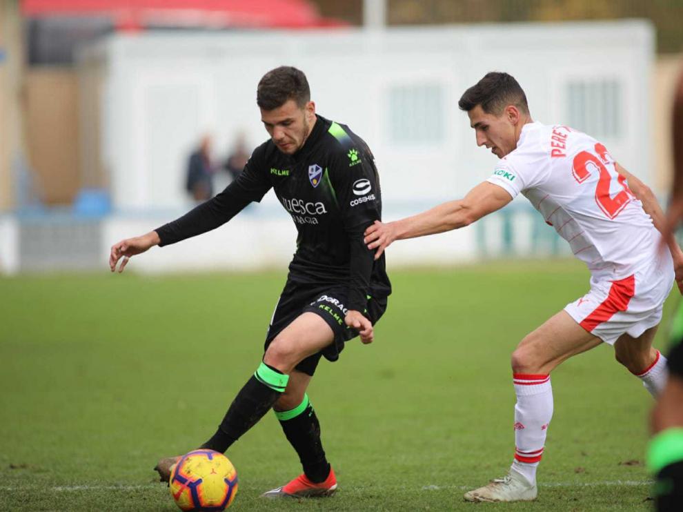 Amistoso Huesca-Eibar en Tafalla.