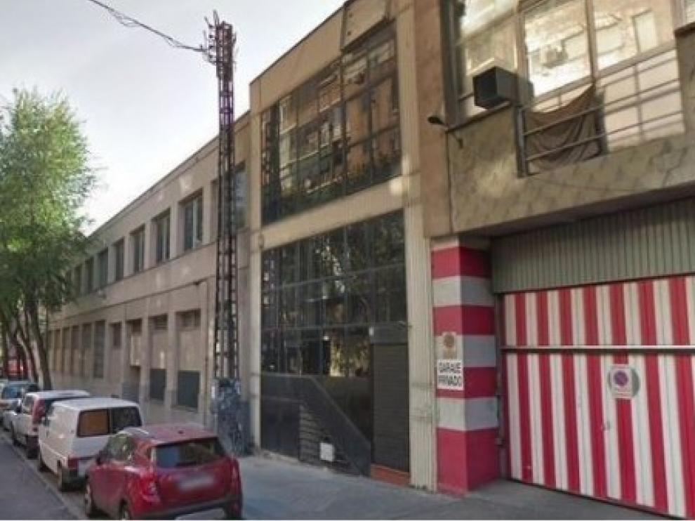 Fachada del local donde fue hallado el cadáver de Heidi Paz.