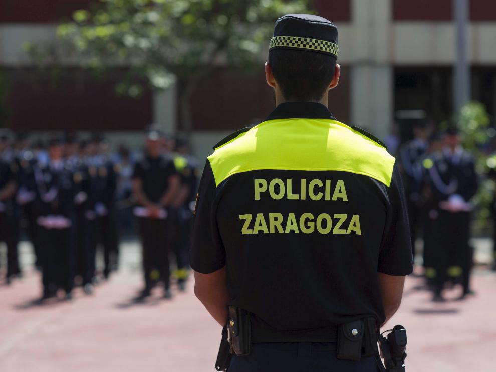 Un agente de la Policía Local.