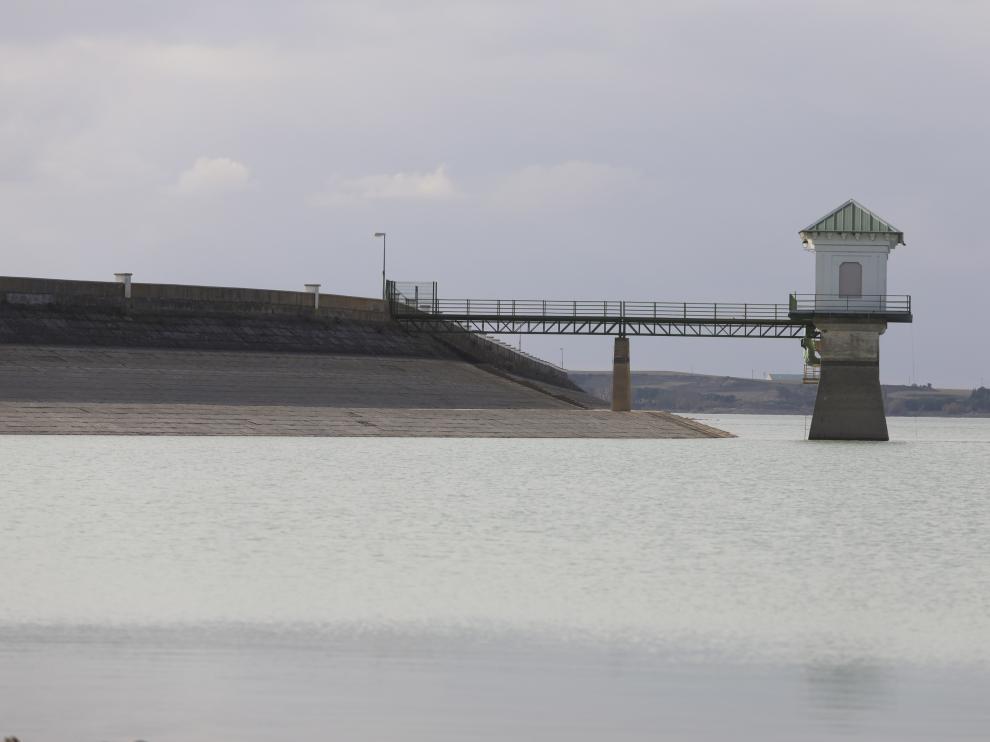 Estado actual del embalse de La Sotonera