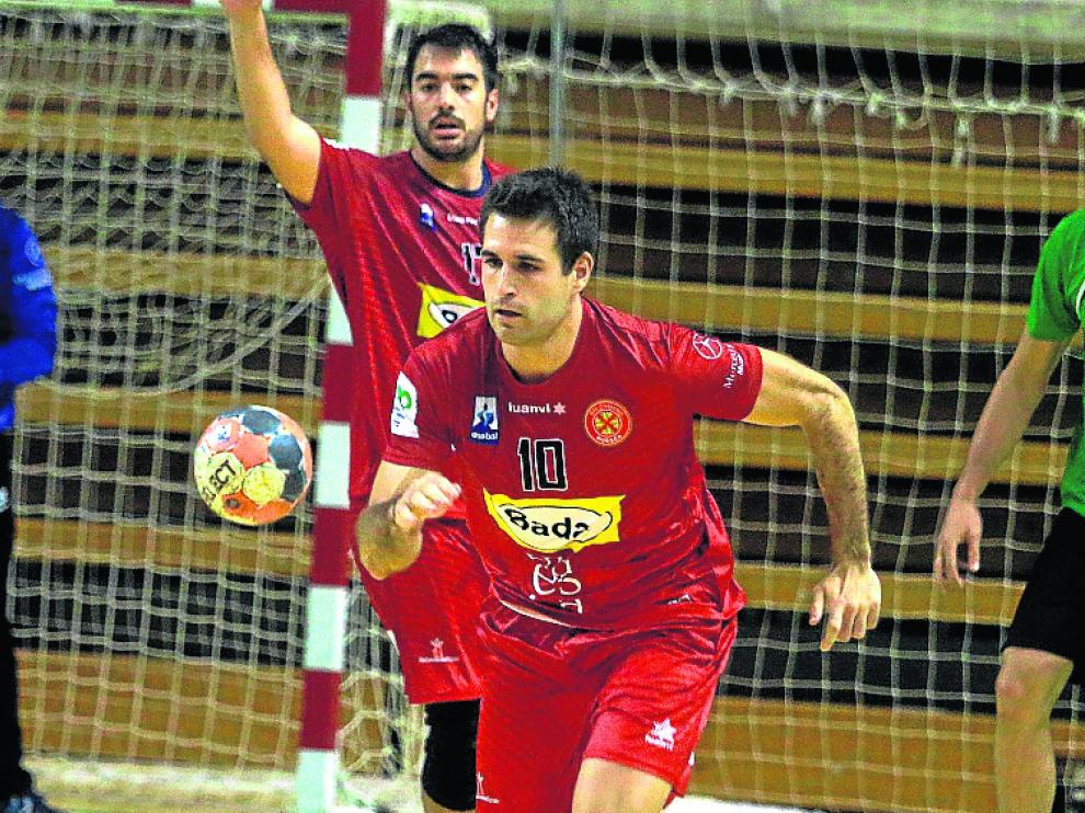 Adrià Pérez, jugador del Bada Huesca
