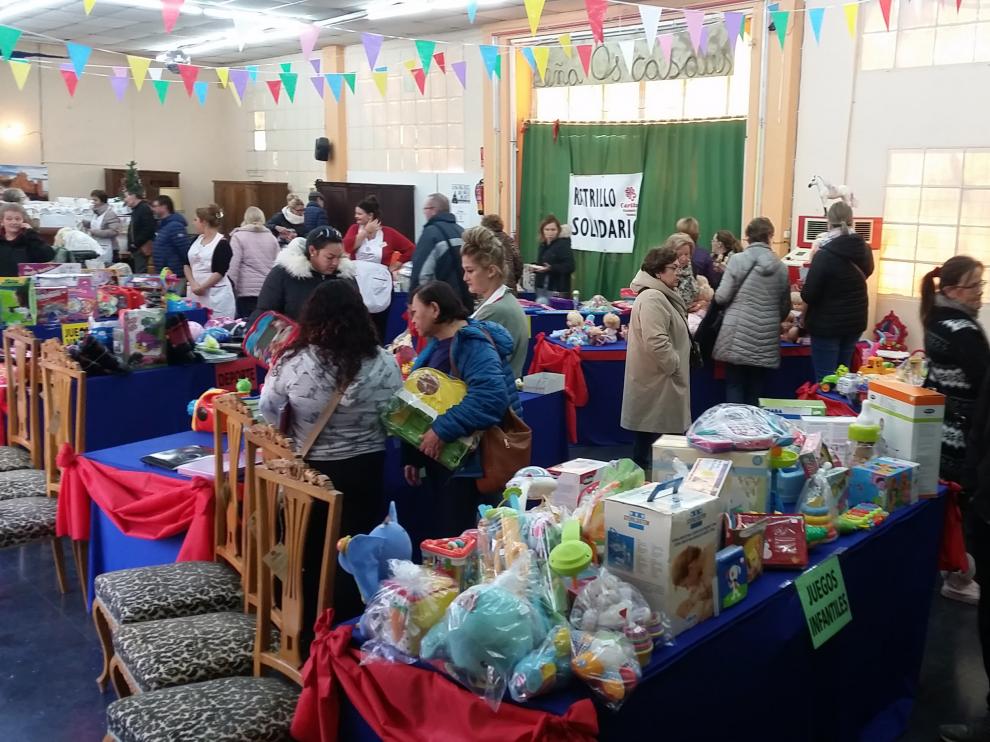 El punto de venta está situado en el local de la Peña Os Casaus.
