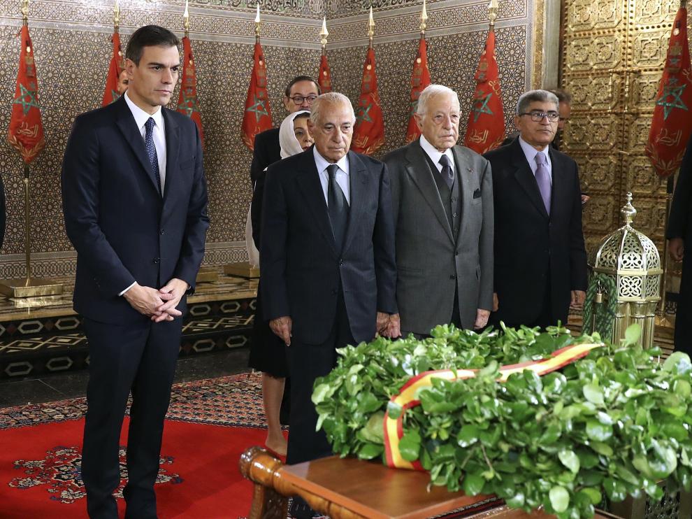 Sánchez, en Marruecos.