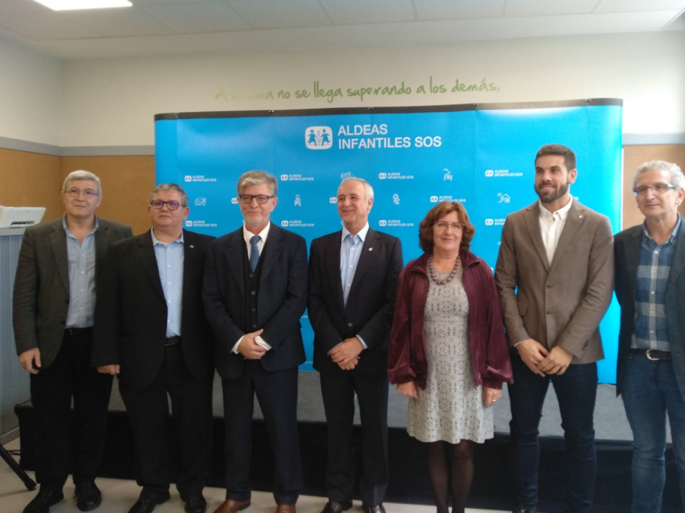 Inauguración del nuevo centro de día de Aldeas Infantiles SOS en Zaragoza