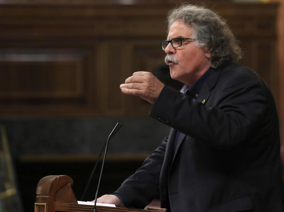 El portavoz de ERC en el Congreso, Joan Tardá.